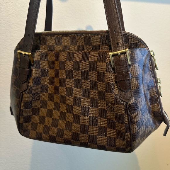 Louis Vuitton Damier Ebene Belem Shoulder Bag - Picture 4 of 14